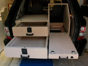 Cajonera 4x4 instalada