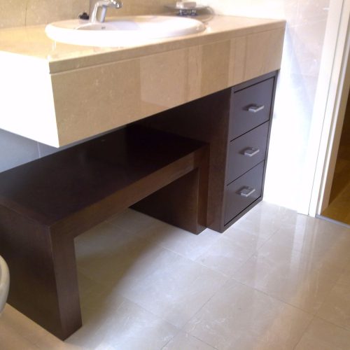 Mueble de baño a medida